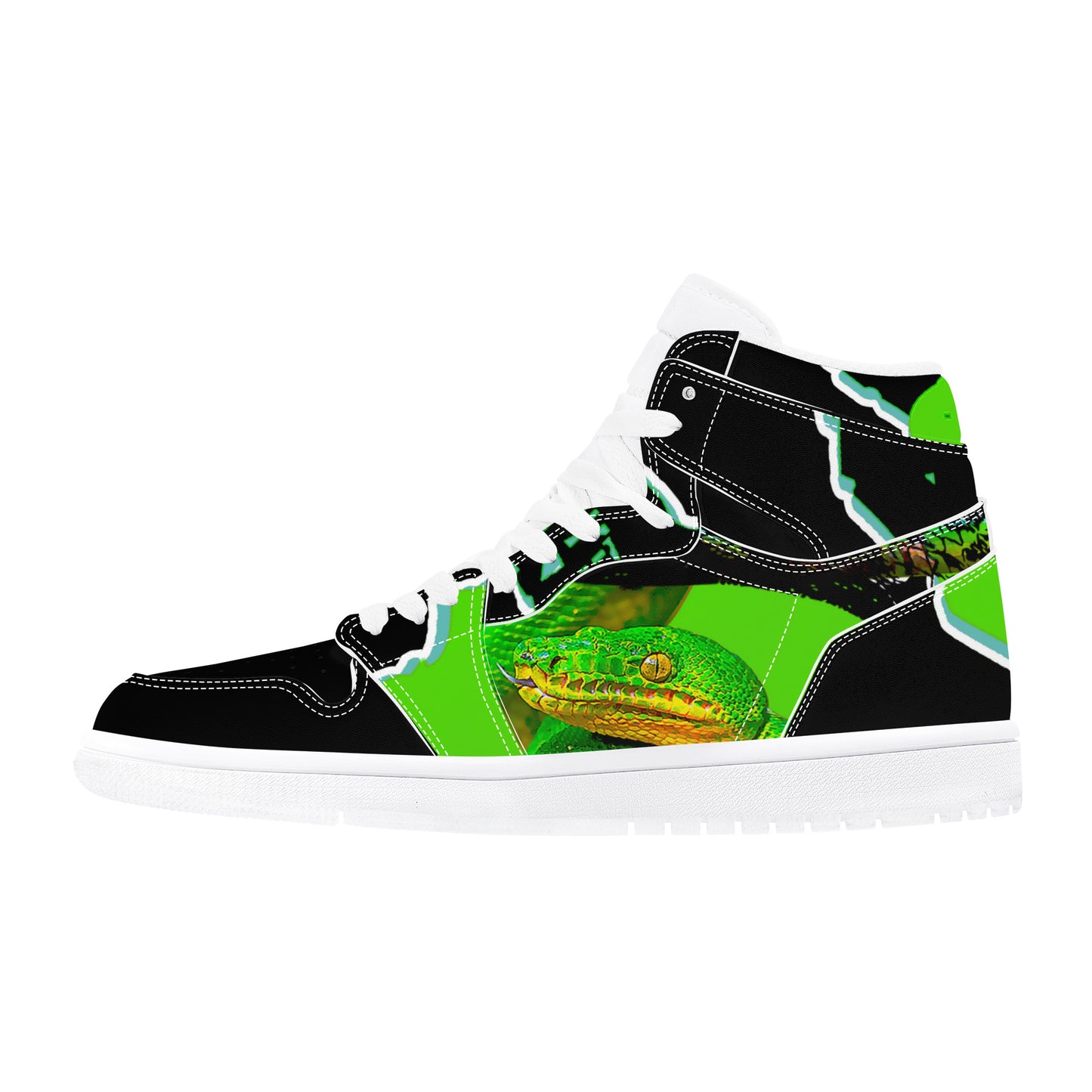 Scale Gang High Top Sneaker (Black)