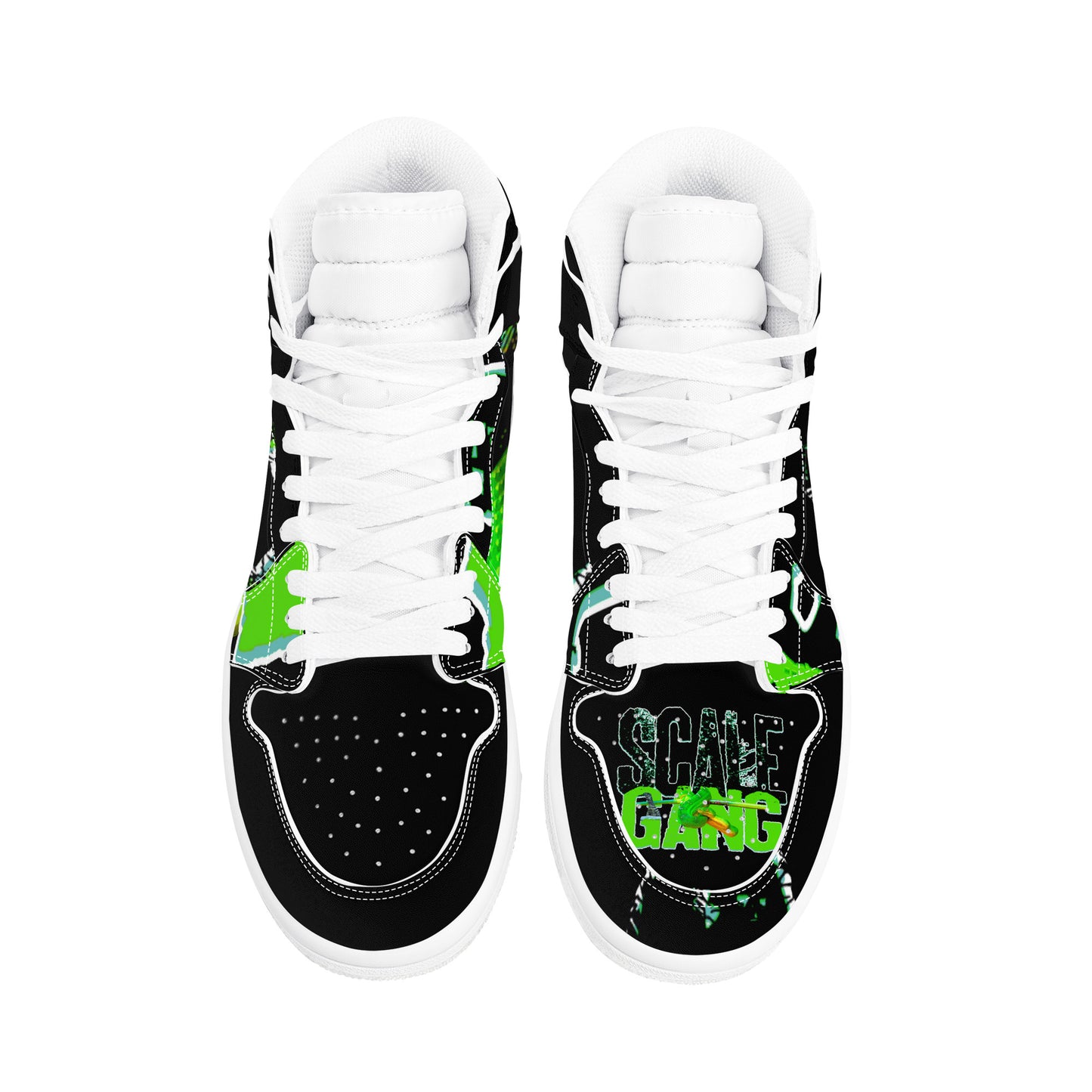 Scale Gang High Top Sneaker (Black)