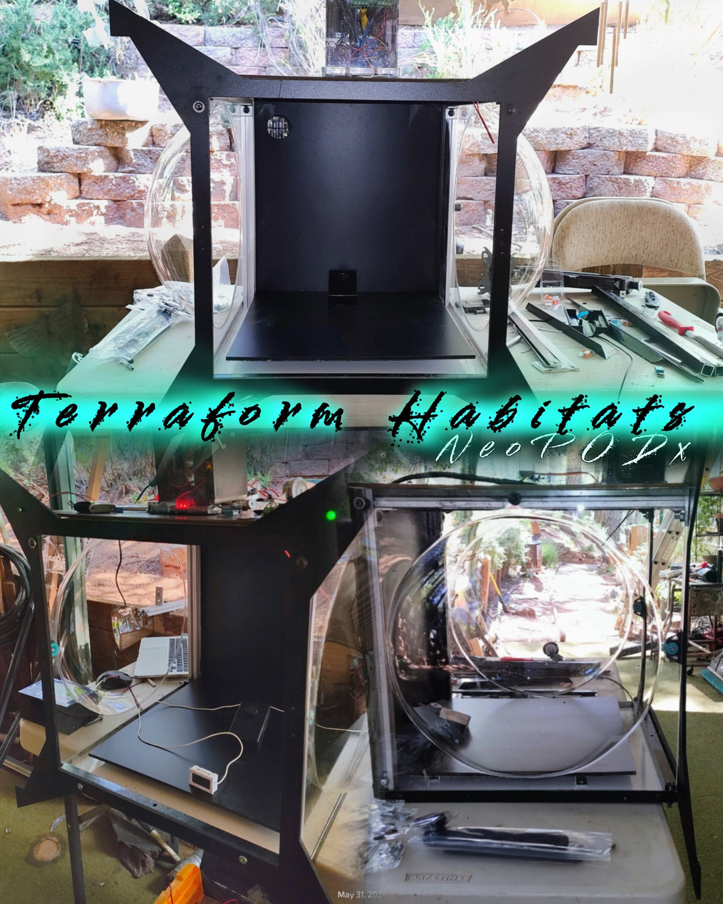 {NeoPODx} Green Tree Python Enclosure (28in*18in*18in)